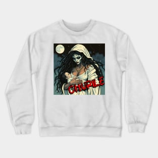CHURILE – FULL COLOUR – FETERS AND LIMERS – CARIBBEAN FOLKLORE EVENT DJ GEAR Crewneck Sweatshirt